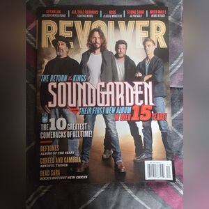 Revolver Magazine  NOVEMBER/ December 2012 SOUNDGARDEN Chris Cornell